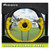 RHOX Steering Wheel, Aviator 4 Yellow Grip/Brushed Aluminum Spokes, 13" Diameter