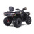 Denago Freelander 300FI ATV, a rugged and versatile 2-wheel drive utility vehicle designed for both work and recreation. The ATV features a sleek design with custom aluminum rims, full floorboards, and front and rear racks for added utility. The 1+1 seating configuration with a removable backrest is highlighted, along with the 2500 lbs. electric winch and synthetic rope. The image also emphasizes the ATV's LED lighting, hydraulic disc brakes, and prewired tow hitch, making it a practical and powerful choice for outdoor enthusiasts and workers alike.