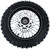 Rim tube tire 80/100-12 3.00-12 12-15MM axle 12"Complete rear wheel For small Dirt Pit Bike Rim tube tire 80/100-12 3.00-12 12-15MM axle 12"Complete rear wheel For small Dirt Pit Bike