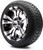 MODZ Vampire 14" Golf Cart Wheels and Arisun Cruze DOT Low Profile Golf Cart Tires Combo - Set of 4 MODZ Vampire 14" Golf Cart Wheels and Arisun Cruze DOT Low Profile Golf Cart Tires Combo - Set of 4