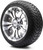 MODZ Vampire 14" Golf Cart Wheels and Arisun Cruze DOT Low Profile Golf Cart Tires Combo - Set of 4 MODZ Vampire 14" Golf Cart Wheels and Arisun Cruze DOT Low Profile Golf Cart Tires Combo - Set of 4
