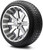 MODZ® Assault 14" Golf Cart Wheels and Arisun Cruze (205/30-14) Low Profile DOT Golf Cart Tires Combo - Set of 4 MODZ® Assault 14" Golf Cart Wheels and Arisun Cruze (205/30-14) Low Profile DOT Golf Cart Tires Combo - Set of 4