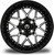 MODZ® Formula Machined Black 14" Golf Cart Wheel