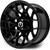 MODZ® Blitz Glossy Black 14" Golf Cart Wheel