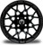 MODZ® Blitz Glossy Black 14" Golf Cart Wheel