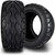 MODZ® Street Fox 23x10-R14 Radial DOT Golf Cart Tire Street Low Profile (4-Ply) - Set of Two