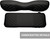 MODZ® RC Custom Golf Cart Rear Seat Covers - Black Base