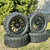 14 Inch Glossy Black Cascade Golf Cart Wheel With All Terrain Tire 23x10-14, DOT Certified, 4x Center Caps and 16x Lug Nuts Are Included. 5"or 6"Lift Kit Required. 14 Inch Glossy Black Cascade Golf Cart Wheel With All Terrain Tire 23x10-14, DOT Certified, 4x Center Caps and 16x Lug Nuts Are Included. 5"or 6"Lift Kit Required.