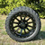 14" Glossy Black Golf Cart Wheels/Tires Combo 23x10-14 With Trendy All Terrain & Street Tread/DOT Certified, Quiet and Smooth Ride, Compatable W/EZGO/Club Car/YMH. Lift Kit Required 14" Glossy Black Golf Cart Wheels/Tires Combo 23x10-14 With Trendy All Terrain & Street Tread/DOT Certified, Quiet and Smooth Ride, Compatable W/EZGO/Club Car/YMH. Lift Kit Required