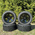 14" Glossy Black Golf Cart Wheels/Tires 23x10-14 With Trendy All Terrain & Street Tread/DOT Certified, Quiet and Smooth Ride, Compatable W/EZGO/Club Car/YMH. 5" or 6" Lift Kit Required 14" Glossy Black Golf Cart Wheels/Tires 23x10-14 With Trendy All Terrain & Street Tread/DOT Certified, Quiet and Smooth Ride, Compatable W/EZGO/Club Car/YMH. 5" or 6" Lift Kit Required