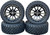 14" Black Milled Sopke Cascade Golf Cart Wheels & Tires 23x10-14 All Terrain/Street Use Tire/DOT Certified, Compatable W/EZGO/Club Car/YMH, Quiet Smooth Ride, Lift Kit Required. 14" Black Milled Sopke Cascade Golf Cart Wheels & Tires 23x10-14 All Terrain/Street Use Tire/DOT Certified, Compatable W/EZGO/Club Car/YMH, Quiet Smooth Ride, Lift Kit Required.