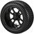12" Maltese Cross Matte Black on 215/35-12 LSI Elite Tires (Set of 4), Fits Club Car & EZGo Carts, Golf Cart Tires and Wheels Combo