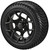 12" Ninja Matte Black on 215/35-12 LSI Elite Tires (Set of 4), Fits Club Car & EZGo Carts, Golf Cart Tires and Wheels Combo