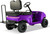 Kandi America Collapsible Mini Golf Cart with Lithium Battery (PURPLE) Kandi America Collapsible Mini Golf Cart with Lithium Battery (PURPLE)