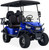 Kandi 4 Passenger Electric Cart with Lithium Battery (BLUE) Kandi 4 Passenger Electric Cart with Lithium Battery (BLUE)