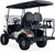 Kandi 4 Passenger Electric Cart with Lithium Battery (SILVER) Kandi 4 Passenger Electric Cart with Lithium Battery (SILVER)