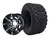 10″ Spider Machined/Black Wheel