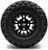 MODZ Vampire Glossy Black 10" Golf Cart Wheels and Arisun X-Trail (20x10-10) All-Terrain Golf Cart Tires Combo - Set of 4