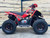 “2026 Denago Trailhawk 10 red youth ATV – fully assembled or crate option”
