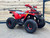 “2026 Denago Mudhawk 10 red youth ATV – fully assembled or crate option”