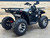 Denago Mudhawk 200FI ATV in Black – 169cc EFI 4-Stroke Engine, Fully Automatic CVT Transmission with Reverse, LED Lights, USB Ports, Digital Display, Front & Rear Racks