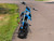Front Forks: Denago MX2 inverted hydraulic front forks
Levers: Denago MX2 folding adjustable clutch and brake levers
Front Brake: Denago MX2 front hydraulic disc brake

Grips: Denago MX2 Blue color-matched comfort grips