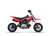“2026 SSR SR70AE red 70cc youth automatic pit bike electric start inverted forks beginner dirt bike”