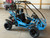 The image showcases the Hammerhead by Polaris MudHead 208R, a versatile and high-performing go-kart designed for young adventurers aged 10 and up. The go-kart features a sleek and durable design with a brush guard at the front for added protection. The 208cc LCT electric-start engine is highlighted, emphasizing the go-kart's power and ease of use. The dual LED headlights and canopy top are visible, showcasing the go-kart's stylish and functional design. The 16 x 6 – 8-inch front tires and 16 x 7 – 8-inch rear tires provide excellent traction and stability, while the rear hydraulic disc brake ensures safe and reliable stopping power. The three-point harness seatbelt adds an extra layer of safety, making it a perfect choice for young riders. Overall, the image captures the essence of a safe, durable, and fun go-kart ready for endless adventures.