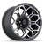 14″ GTW® Bravo Wheel (Matte Grey-Machined)