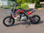 Red IBX Roost 125cc full automatic pit bike side view