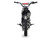 Syx Moto PAD125-1S 125cc semi-automatic pit bike featuring a black steel frame, aggressive new plastics design, and knobby off-road tires. The bike is shown in an off-road setting, highlighting its front hydraulic disc brake, remote oil cooler, and dual start system. The 14-inch front wheel and 12-inch rear wheel with heavy-duty spokes are clearly visible. Syx Moto PAD125-1S 125cc semi-automatic pit bike featuring a black steel frame, aggressive new plastics design, and knobby off-road tires. The bike is shown in an off-road setting, highlighting its front hydraulic disc brake, remote oil cooler, and dual start system. The 14-inch front wheel and 12-inch rear wheel with heavy-duty spokes are clearly visible.