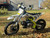 Main: 2026 Denago MX1 110cc Lime semi-automatic youth dirt bike