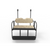 Club Car Precedent Rear Seat Kit Fits Years 2004-Up