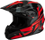 GMAX MX-96S SPLINTER HELMET BLACK/RED