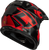 GMAX MX-96S SPLINTER HELMET BLACK/RED