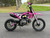 “2026 Denago MX1 110cc dirt bike Pink semi-automatic youth motocross bike electric start kick start”