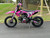 “2026 Denago MX1 110cc dirt bike Pink semi-automatic youth motocross bike electric start kick start”