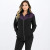 Women's Task Hoodie Black/Plum