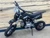 “2025 SSR SR110SE black 110cc youth off-road dirt bike hydraulic suspension disc brakes”