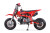 “2026 Denago MX 110cc pit bike red youth dirt bike – beginner motocross bike”