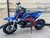 Main: 2026 Denago MX 110cc Blue youth dirt bike