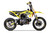 “2026 Denago MX1 110cc dirt bike yellow youth semi-automatic dirt bike electric start”