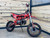 “2026 Denago MX2 125cc dirt bike red teen adult off-road bike manual 4-speed”