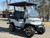 TEKO EV Turbo 4 passenger lithium electric golf cart with touchscreen display, LED underglow lighting and rear flip seat at East Central Sports Rush City Minnesota