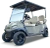 2027 Club Car Tempo 4 Forward certified pre-owned lithium golf cart with short wheelbase, 12 inch street tires and forward facing seating at East Central Sports Rush City Minnesota