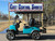 TEKO EV Turbo 4 passenger lithium electric golf cart with touchscreen display, LED underglow lighting and rear flip seat at East Central Sports Rush City Minnesota