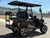 TEKO EV Turbo 4 passenger lithium electric golf cart with touchscreen display, LED underglow lighting and rear flip seat at East Central Sports Rush City Minnesota