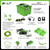 Bolt Energy EZGO TXT & RXV 51V 60AH Heated Professional Battery CAN Adapter Kit