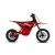 Side View: Red Throne Cycles Shadow 48V electric dirt bike side view
