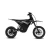 Side View: Black Throne Cycles Shadow 48V electric dirt bike side view